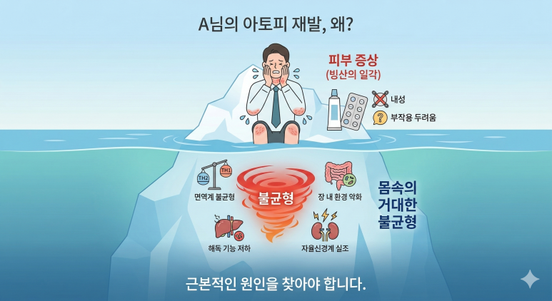 "가려워서 미칠 것 같아요" 밤잠 설치는 피부, 체질 개선으로 해답 찾기