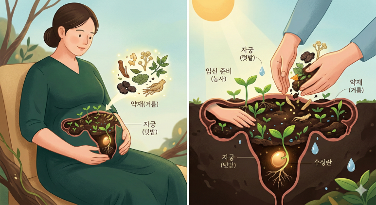 난임 한약, 불안하신가요? 내 체질에 맞는 '씨앗과 텃밭' 이야기
