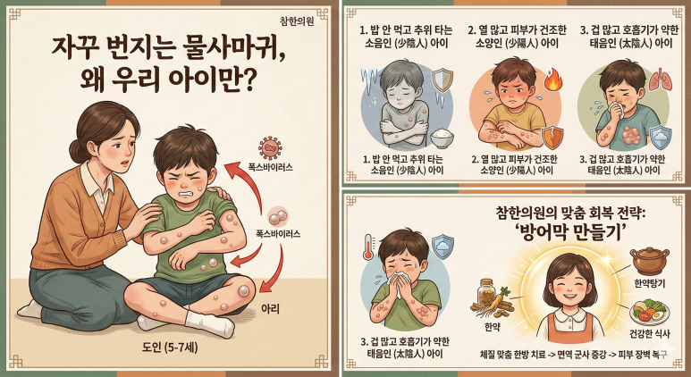 "자꾸 번져서 속상해요" 떼어내도 또 생기는 이유, 아이의 '체질'에 답이 있습니다
