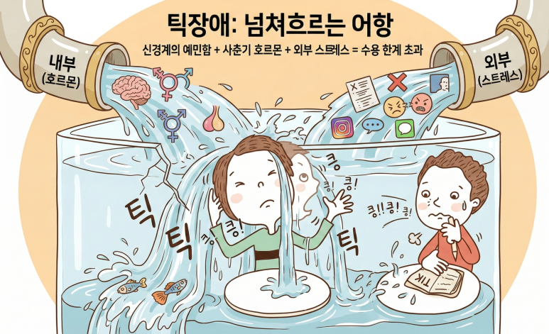 "나도 모르게 자꾸 움직여요" 사춘기 운동틱 재발, 사상체질로 푸는 근본 해법