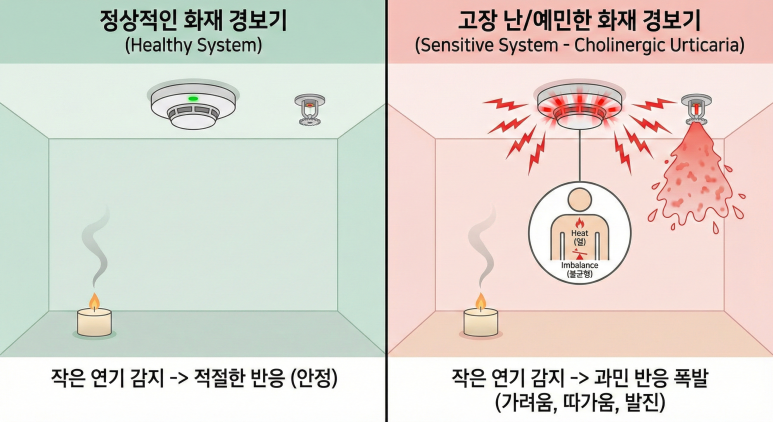 "피부가 불타는 것 같아요" 단순 알레르기가 아닌 내 체질의 경고등입니다