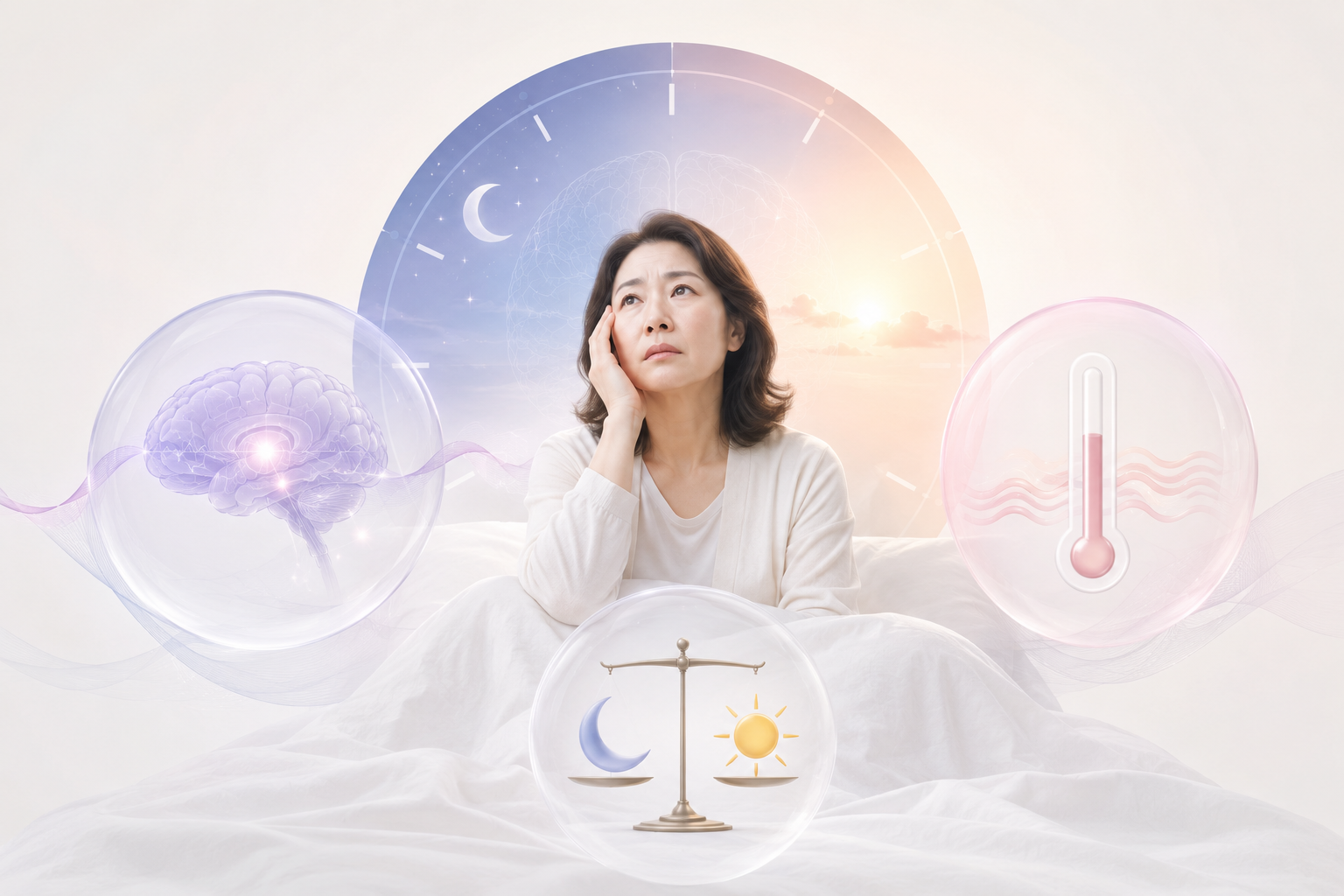 밤마다 식은땀, 새벽 3시의 각성… 사상체질로 잡는 수면 도둑