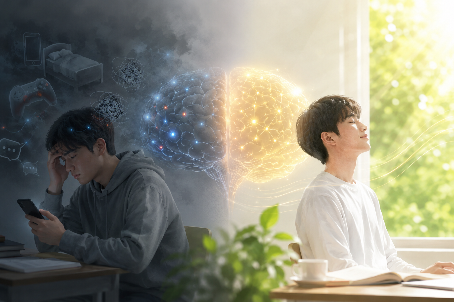 갑자기 산만해진 나, '후천적 ADHD'일까? 사상체질로 찾는 뇌의 가역성