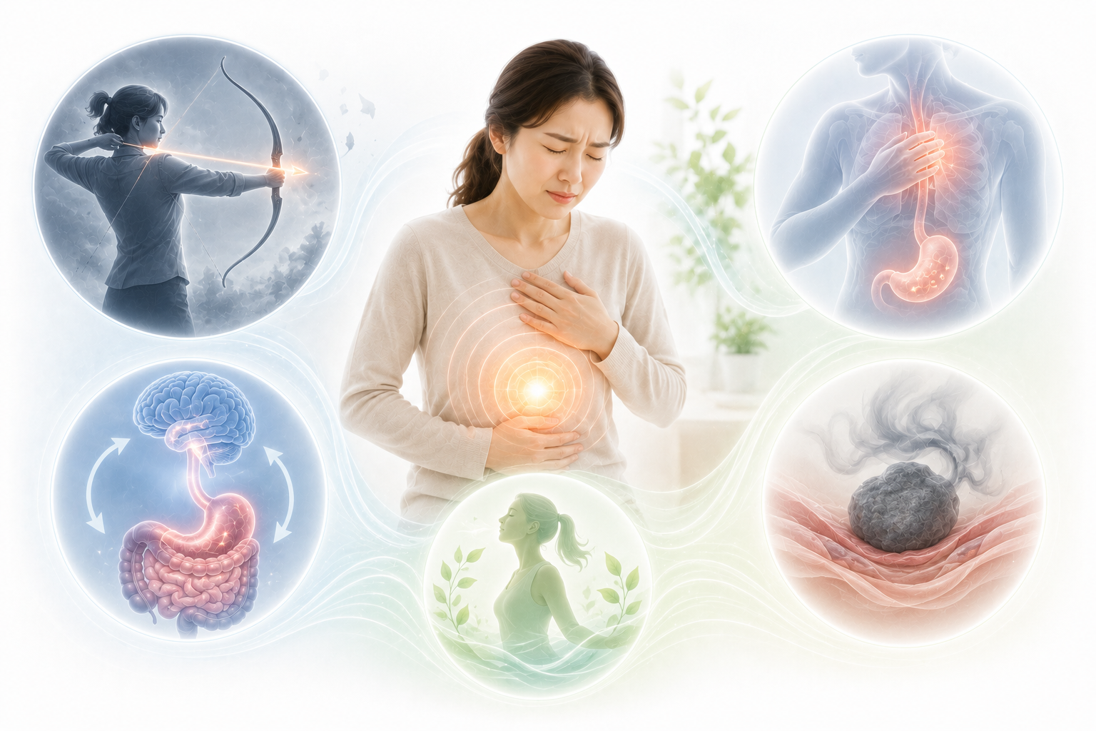 돌덩이처럼 굳은 명치, 사상체질로 푸는 스트레스성 담적