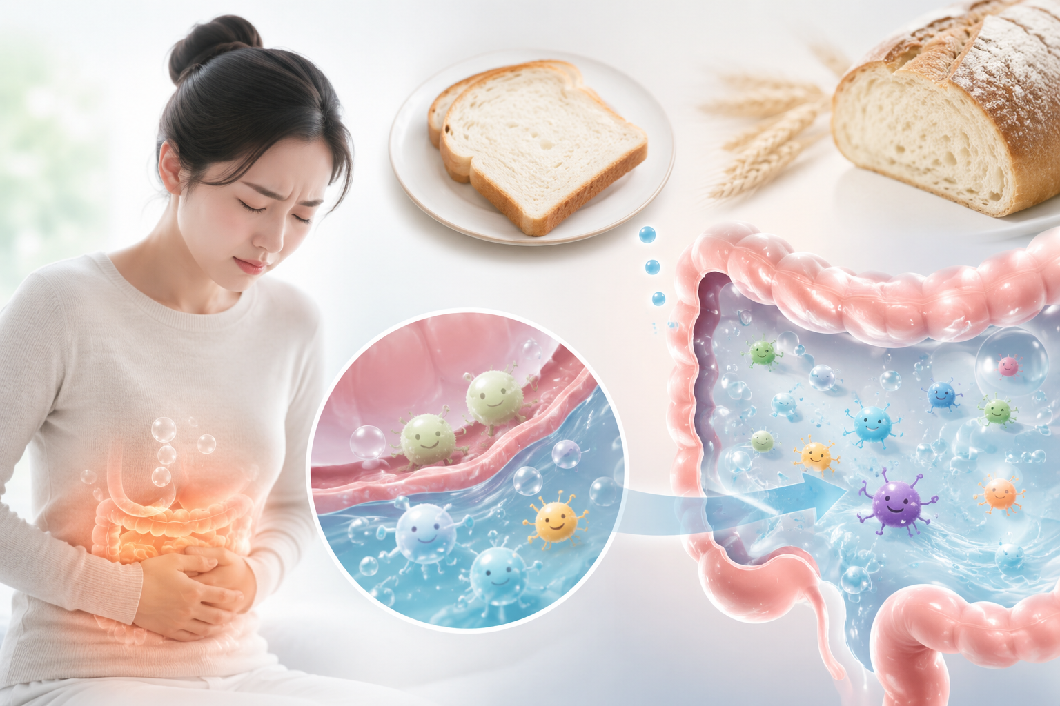 "빵만 먹으면 배가 부글거려요" 사상체질로 찾는 장 건강