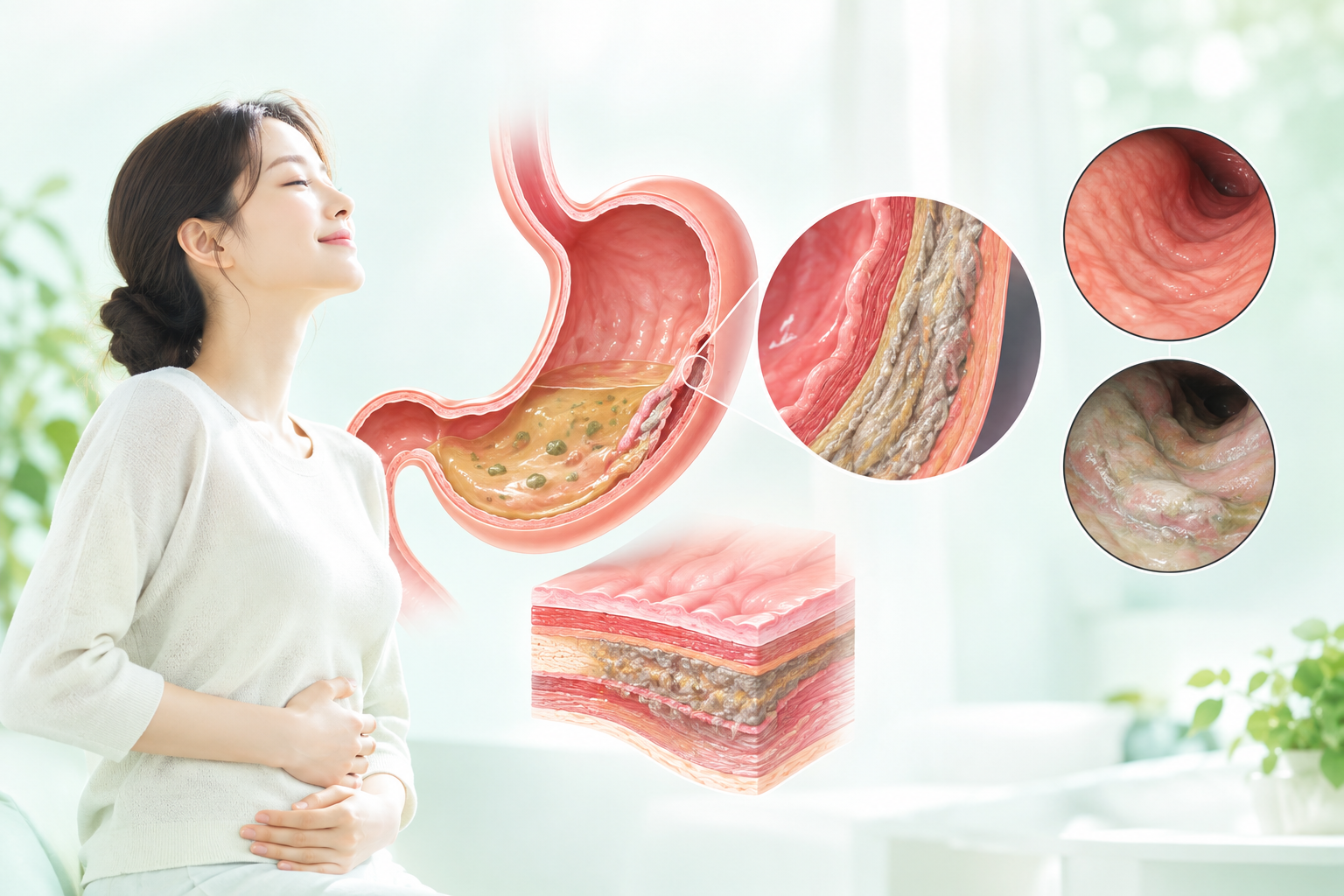 내시경은 깨끗한데 배가 돌덩이 같다면? 사상체질로 푸는 굳은 위장 외벽
