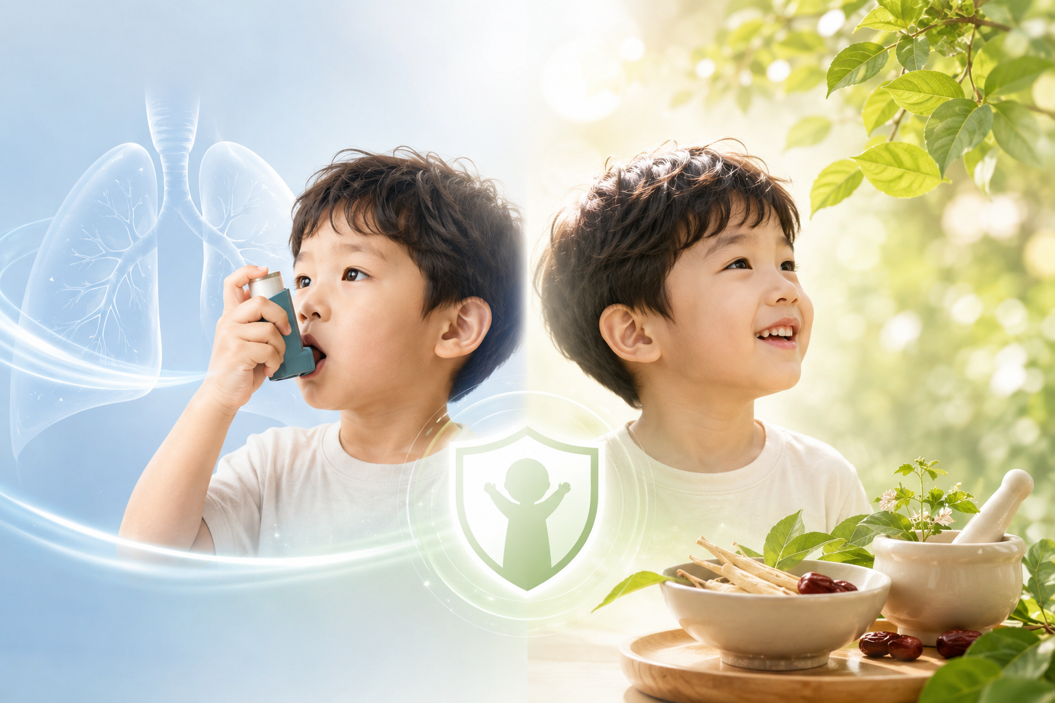 매일 밤 쌕쌕거리는 아이, 사상체질로 불이 안 나는 몸을 만듭니다