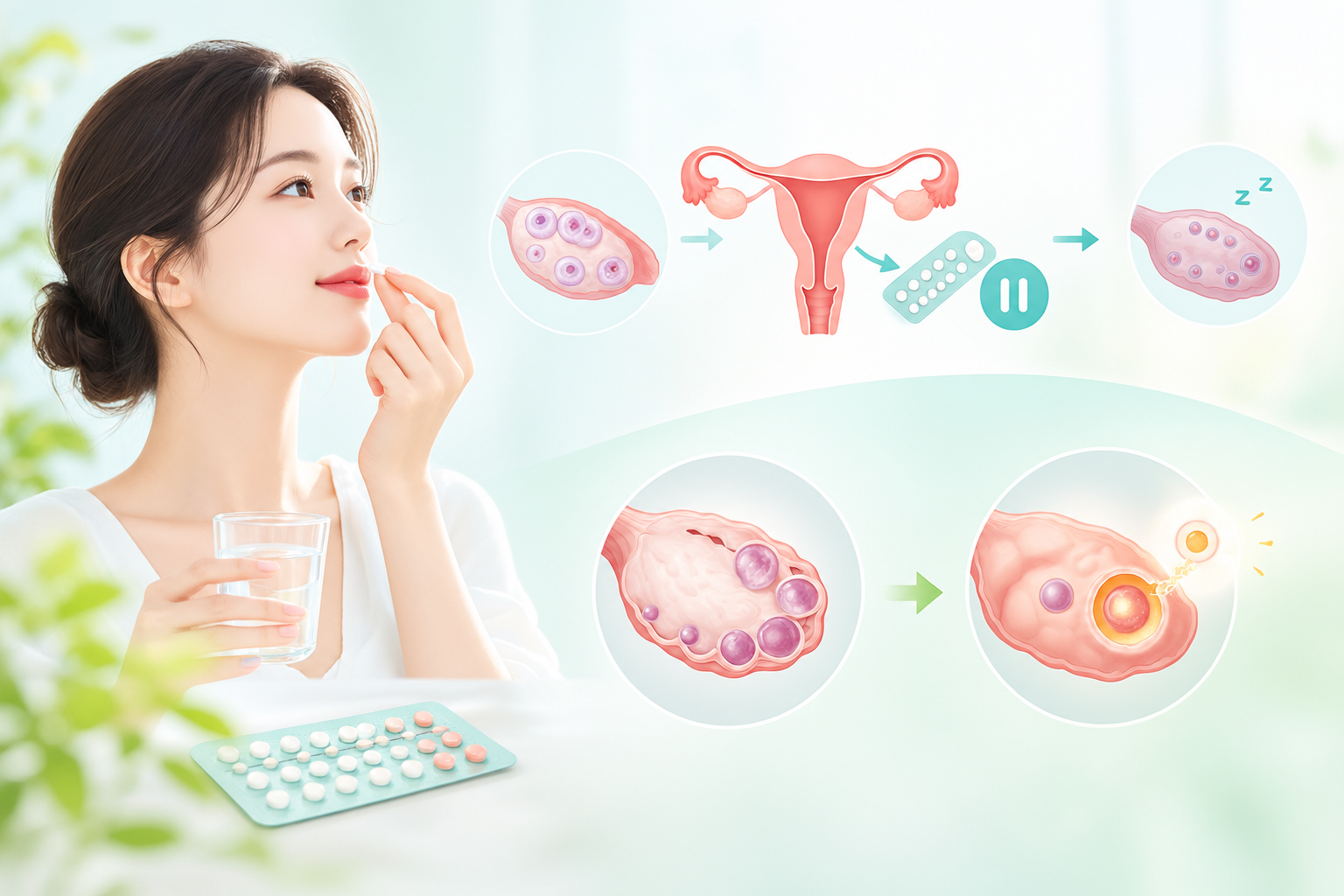 피임약 끊으면 멈추는 가짜 생리? 사상체질로 되찾는 난소의 배란력